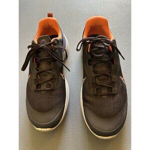 Nike React Miler 2 Shield Running Shoe Mens Size 11.5 Black Orange DC4064-003